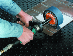 #13201 - Air Powered Abrasive Finishing Tool - Exact Industrial Supply