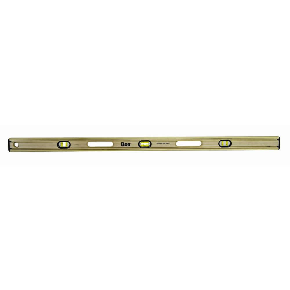 Box Beam, I-Beam & Torpedo Levels; Level Type: Box Beam; Vial Style: Bubble; Length (Inch): 47.9000; Magnetic: No; Body Material: Wood; Vial Types: Clear