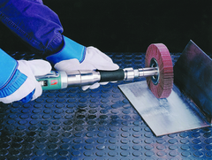 #13518 - Air Powered Abrasive Finishing Tool - Exact Industrial Supply