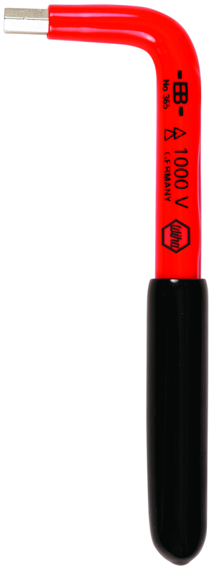 Insulated Metric Hex L-Key 12mm x 260mm - Exact Industrial Supply