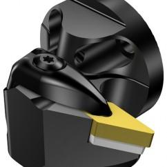 570-DVUNR-40-16X Capto® and SL Turning Holder - Exact Industrial Supply