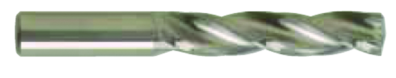 17.5mm Dia-Carbide HP 5XD Drill-150° Point-Bright - Exact Industrial Supply