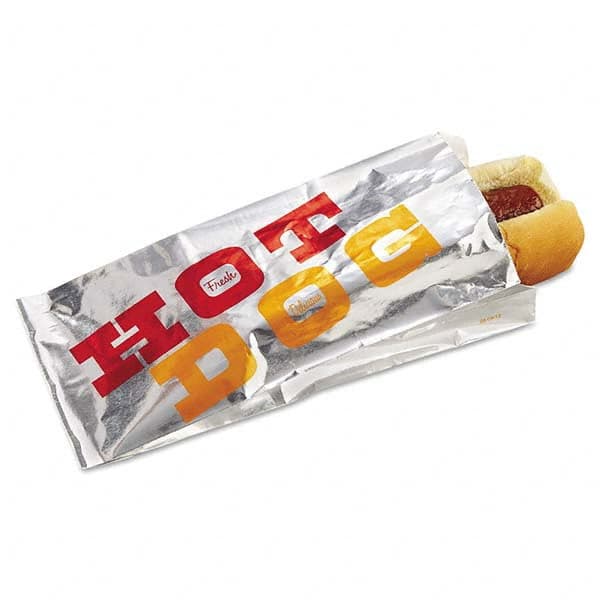 Bagcraft Papercon - Reclosable Food & Sandwich Bags Volume Capacity: 1 Hot Dog Width (Inch): 3-1/2 - Exact Industrial Supply