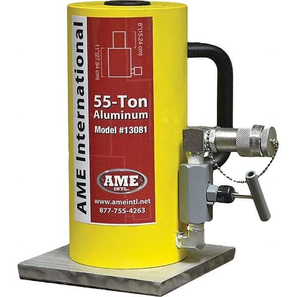 AME International - Compact Hydraulic Cylinders Type: Non-Cushion Mounting Style: Base - Vertical - Exact Industrial Supply