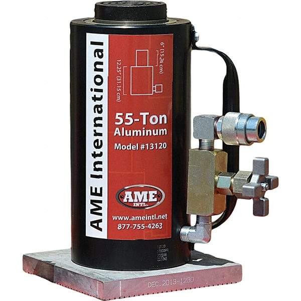 AME International - Compact Hydraulic Cylinders Type: Non-Cushion Mounting Style: Base - Vertical - Exact Industrial Supply