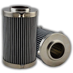 Replacement/Interchange Hydraulic Filter Element: Microglass, 10  µ