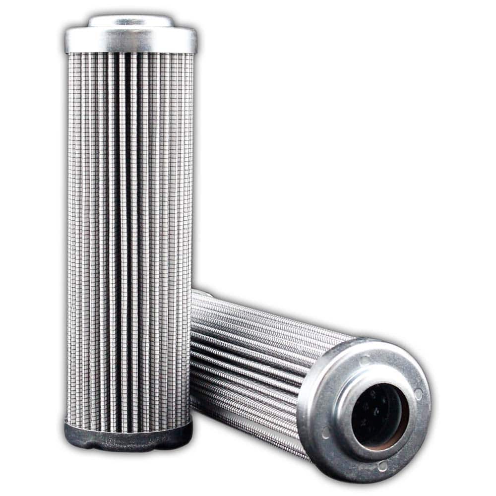 Replacement/Interchange Hydraulic Filter Element: Microglass, 10 µ