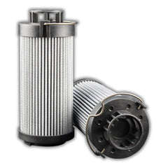 Replacement/Interchange Hydraulic Filter Element: Microglass, 10  µ