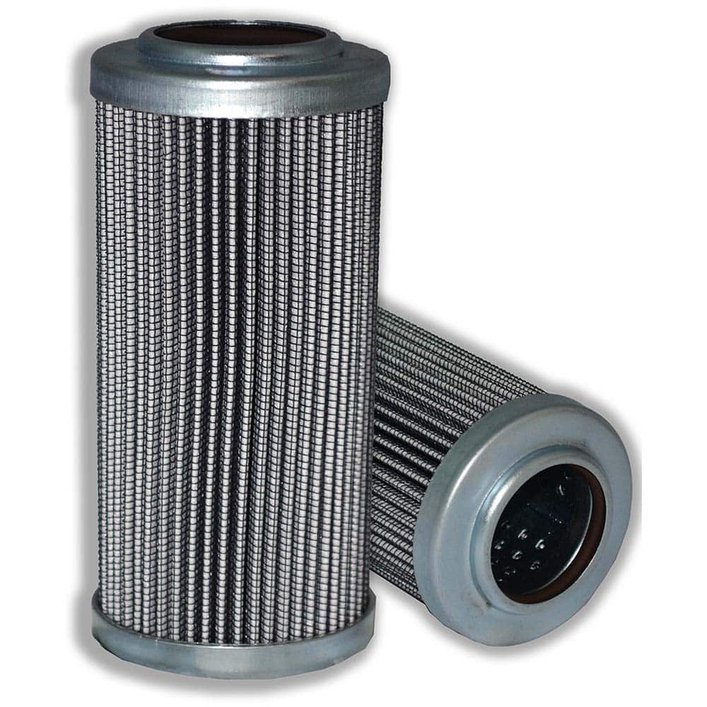 Replacement/Interchange Hydraulic Filter Element: Microglass, 10  µ