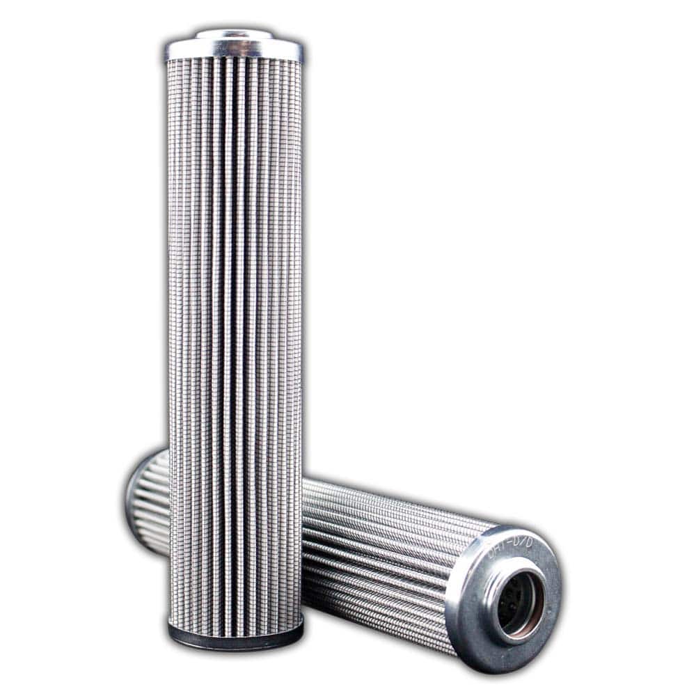 Replacement/Interchange Hydraulic Filter Element: Microglass, 10 µ