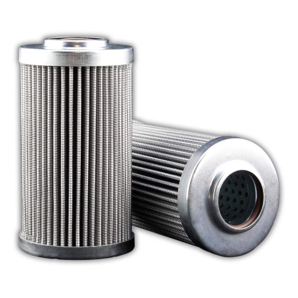 Replacement/Interchange Hydraulic Filter Element: Microglass, 10 µ