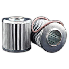 Replacement/Interchange Hydraulic Filter Element: Microglass, 10  µ