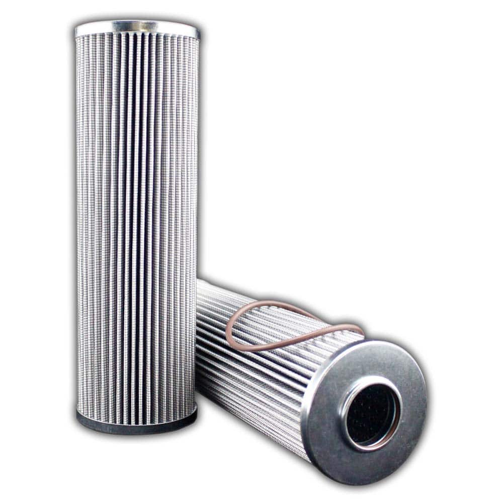 Replacement/Interchange Hydraulic Filter Element: Microglass, 10 µ