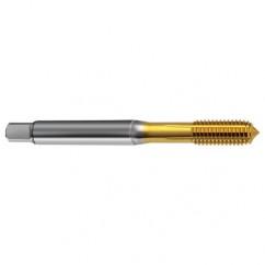 1/4-20 Dia. - 2B - 4 FLX - Cobalt Semi-Bott Tap - TiN FORM-C DIN 371 - Exact Industrial Supply