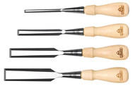 STANLEY® 4 Piece Sweetheart® Socket Chisel Set with Pouch - Exact Industrial Supply