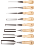 STANLEY® 8 Piece Sweetheart® Socket Chisel Set with Pouch - Exact Industrial Supply