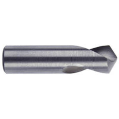 3/8″ × 2″ OAL HSS Plain Center Drill Bright Series/List #1443 - Exact Industrial Supply