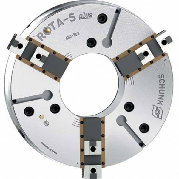 Schunk - Power Lathe Chucks Chuck Diameter (mm): 165.00 Chuck Diameter (Inch): 6-1/2 - Exact Industrial Supply