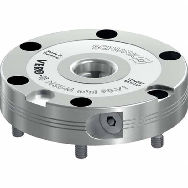 Schunk - CNC Quick-Change Clamping Modules Series: Vero-S Actuation Type: Pneumatic - Exact Industrial Supply