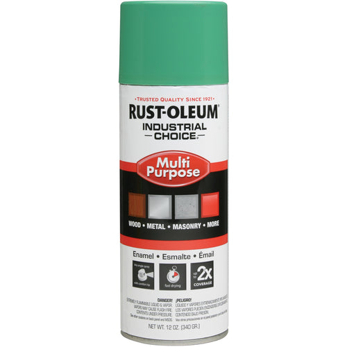 1600 Multi-Purpose Safety Green Spray Paint - Exact Industrial Supply