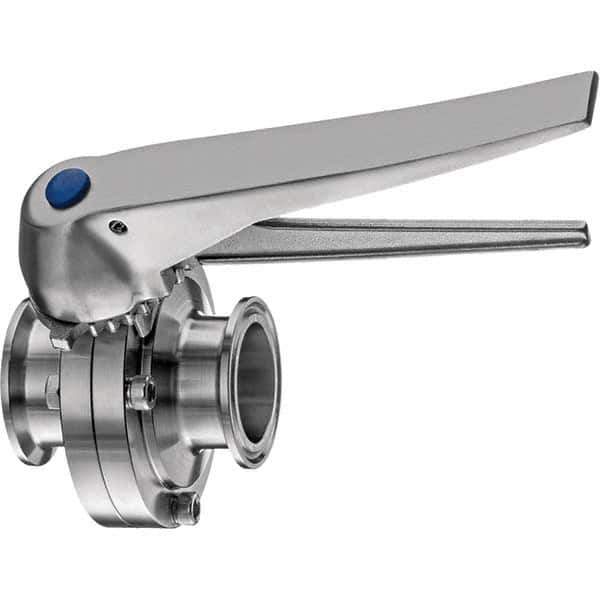 Value Collection - Butterfly Valves Style: Clamp Pipe Size: 1 (Inch) - Exact Industrial Supply