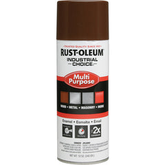 1600 Multi-Purpose eather Brown Spray Paint - Exact Industrial Supply