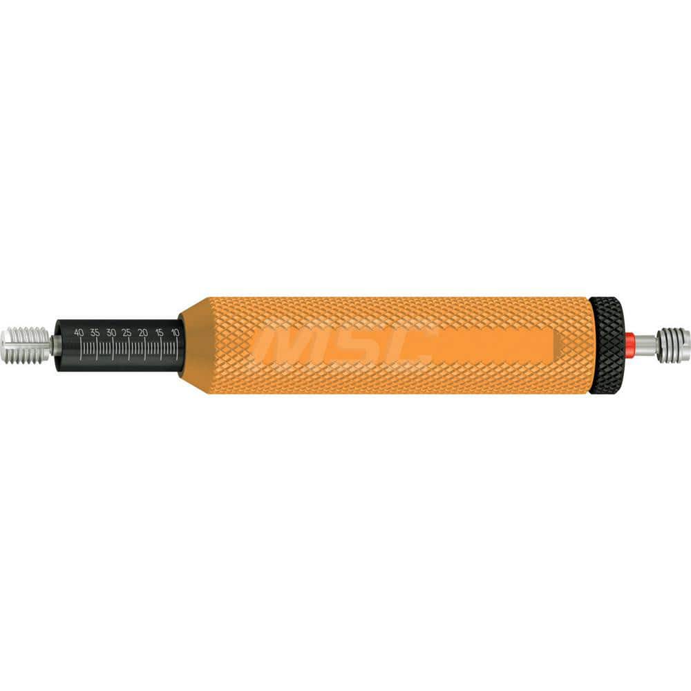 Analog Thread Depth Gages; Thread Size (Inch - 0 Decimals): #10-24; Thread Standard: UNC; Class Of Fit: 2B; Overall Length: 7.00; Material: Tool Steel; Standards: ASME B1.2