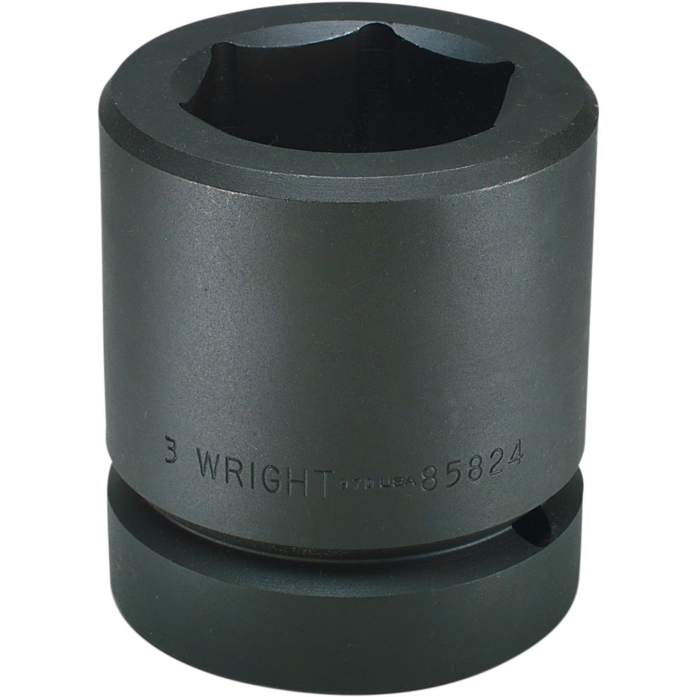 Wright Tool & Forge - Impact Sockets; Drive Size: 2-1/2 ; Size (mm): 200.0000 ; Type: Standard ; Style: Impact Socket ; Style: Impact Socket ; Style: Impact Socket
