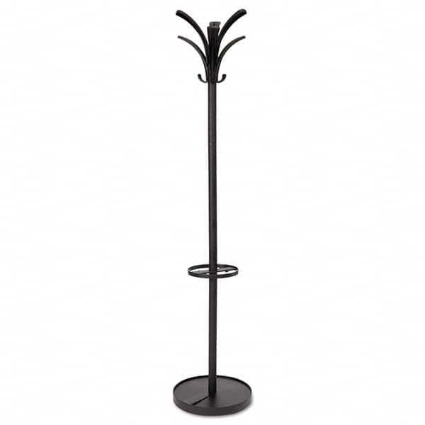 Alba - Coat Racks, Hooks & Shelving Type: Floor Rack Number of Hooks: 9 - Exact Industrial Supply