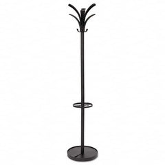 Alba - Coat Racks, Hooks & Shelving Type: Floor Rack Number of Hooks: 9 - Exact Industrial Supply