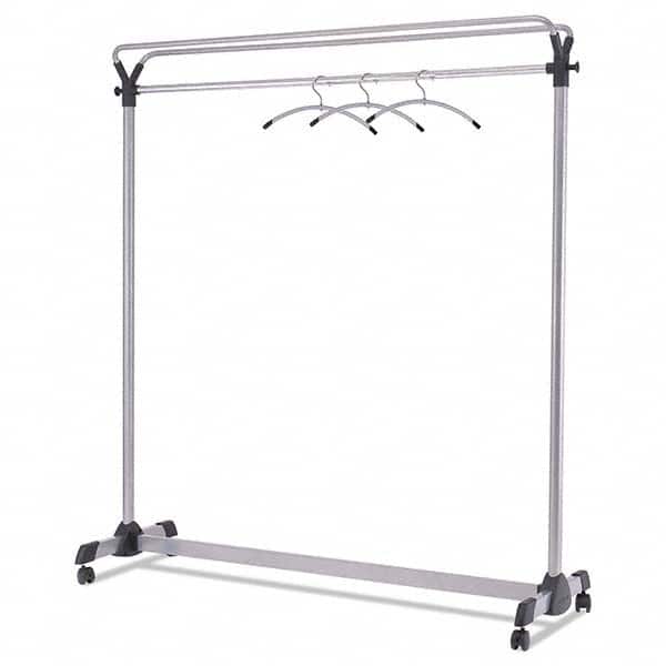 Alba - Coat Racks, Hooks & Shelving Type: Floor Rack Number of Hooks: 2 - Exact Industrial Supply