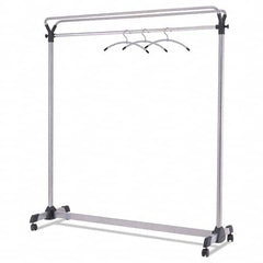 Alba - Coat Racks, Hooks & Shelving Type: Floor Rack Number of Hooks: 2 - Exact Industrial Supply