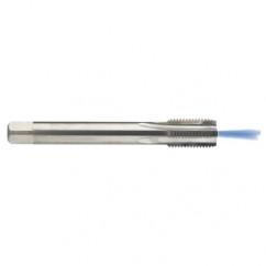 M18 x 2.5 Dia. - 6H - 4 FL - Carbide Semi-Bott Tap - Bright Finish-Coolant-Thru-FORM-C - Exact Industrial Supply