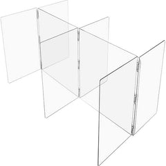 USA Sealing - 48" x 60" Partition & Panel System-Social Distancing Barrier - Exact Industrial Supply
