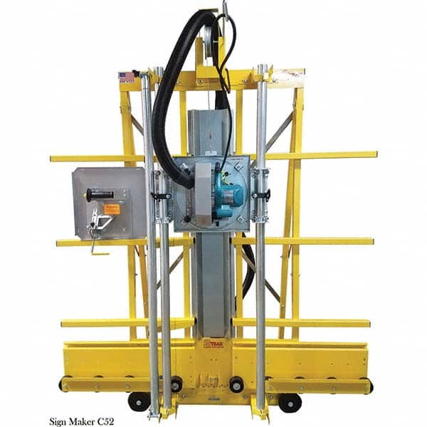 Saw Trax - Sign Maker Compact 64" Max Cross Cut Vertical Panel Saw - Exact Industrial Supply