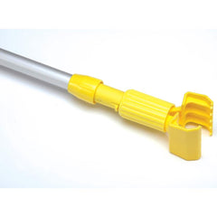 Ability One - Mop Handles; For Use With: Wet mop ; Connection Type: Snap-On ; Handle Length (Inch): 60 ; Handle Material: Aluminum ; Handle Style: Straight