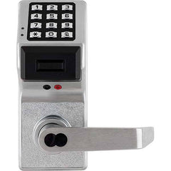 Alarm Lock - Lever Locksets Type: Classroom Door Thickness: 1-3/4 - Exact Industrial Supply