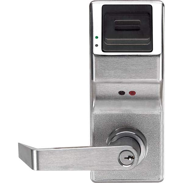 Alarm Lock - Lever Locksets Type: Entrance Door Thickness: 1-3/4 - Exact Industrial Supply