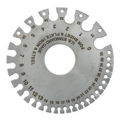 1 to 31 Round Wire Gage - Exact Industrial Supply