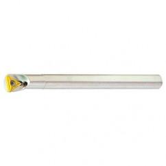 3/8" SH - 4-1/2" OAL - RH - 0° Lead - Indexable Boring Bar Coolant-Thru - Exact Industrial Supply