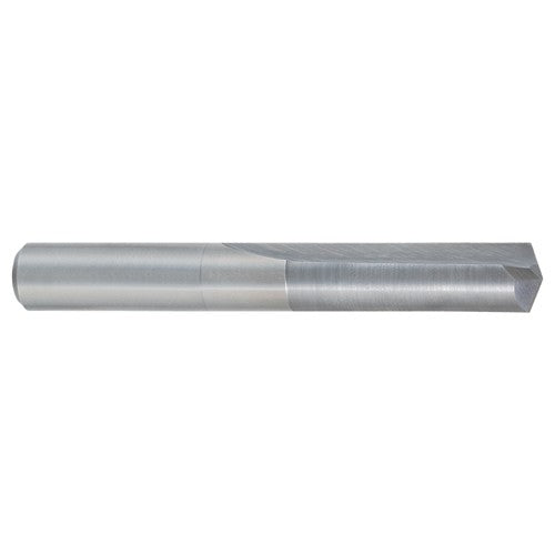 1/8″ Dia. × 1/8″ Shank × 7/8″ Flute Length × 1-7/8″ OAL, Bright, Solid Carbide Drill