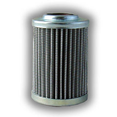 Replacement/Interchange Hydraulic Filter Element: Microglass, 10  µ