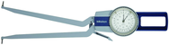 90 - 140mm Measuring Range (0.01mm Grad.) - Dial Caliper Gage - #209-311 - Exact Industrial Supply