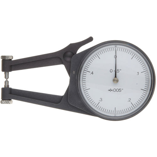 0-.8″ .0005″ GRAD DIAL CALIPER GAGE - Exact Industrial Supply