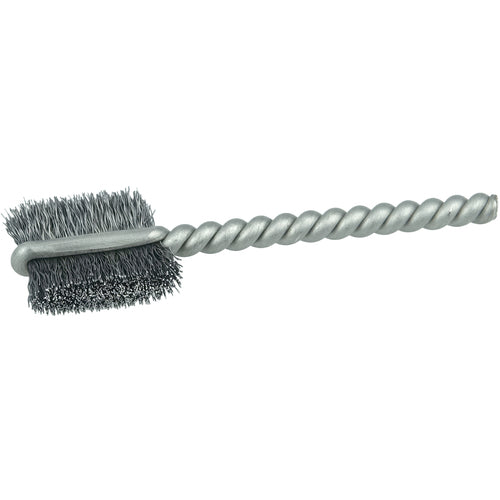 9/16″ Power Tube Brush, .003″ Steel Wire Fill, 5/8″ Brush Length - Exact Industrial Supply