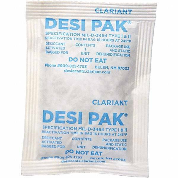 Armor Protective Packaging - Desiccant Packets Material: Clay Packet Size: 1 oz. - Exact Industrial Supply