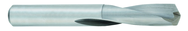 F Carbide Slow Spiral Jobber Drill - Bright - Exact Industrial Supply