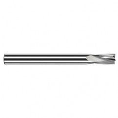 0.1875″ (3/16″) Cutter Diameter × 0.7500″ (3/4″) Flute Length Carbide Flat Bottom Counterbore, 4 Flutes - Exact Industrial Supply