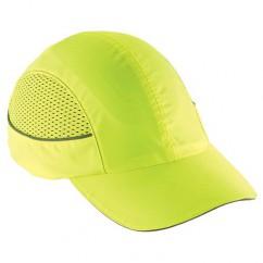 8960 LONG BRIM LIME BUMP CAP W/ LED - Exact Industrial Supply
