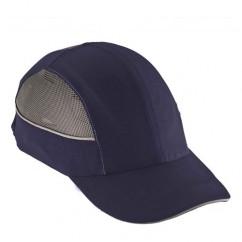8960 LONG BRIM NAVY BUMP CAP W/LED - Exact Industrial Supply